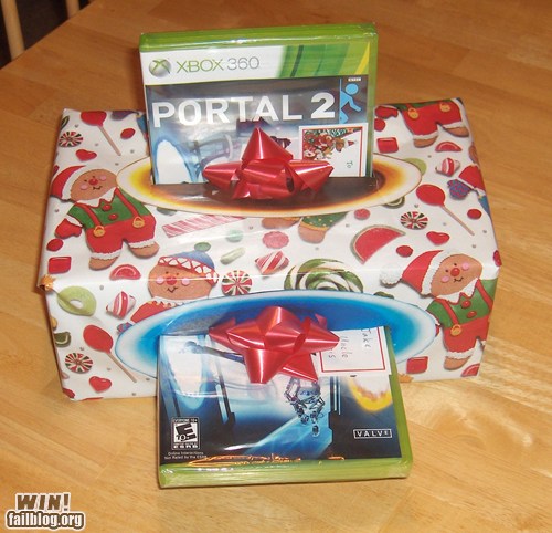 Portal 2 gift win